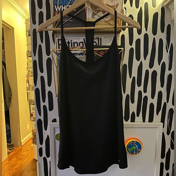 Under Armour - Fly By Racing Back Tank In Black - Picture 6 of 9